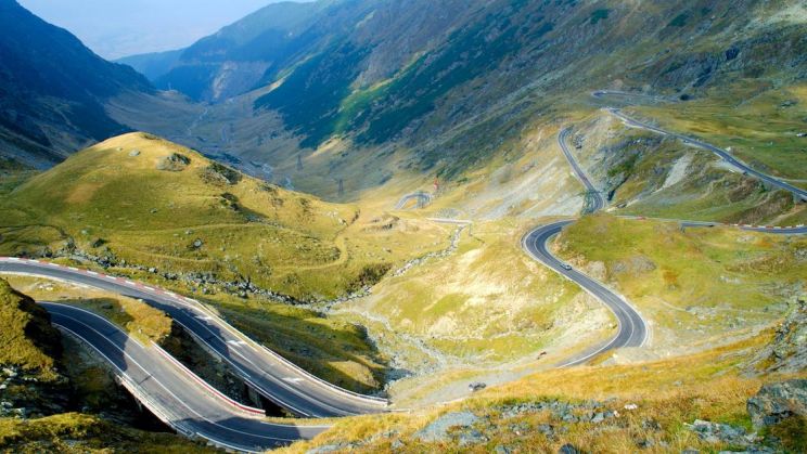 The Transfagarasan Highway, Romania: